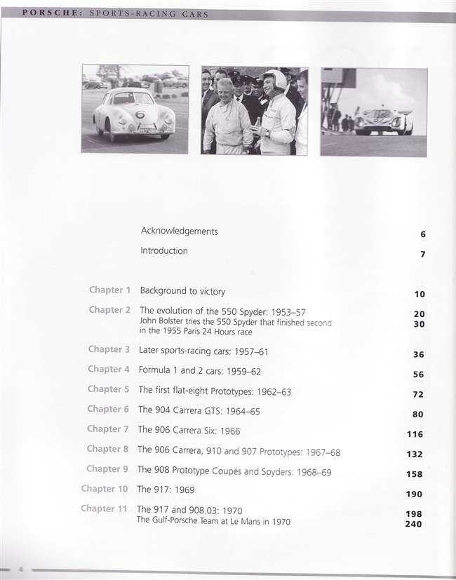 Porsche: The Sports Racing Cars 1953 - 72