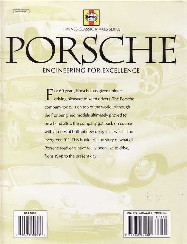 Porsche: Engineering For Excellence