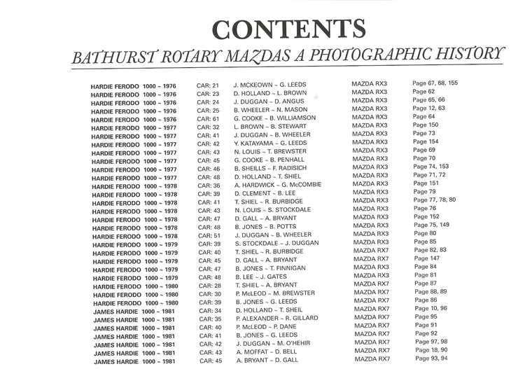 Bathurst Rotary Mazdas: A Photographic History (Hard Cover Book)