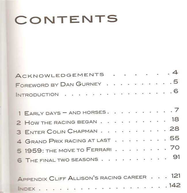 From the Fells to Ferrari: The Official Biography of Cliff Allison