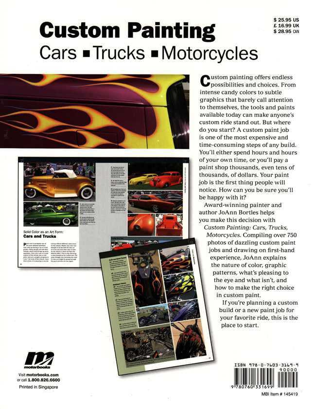 Custom Painting: Cars, Trucks, Motorcycles