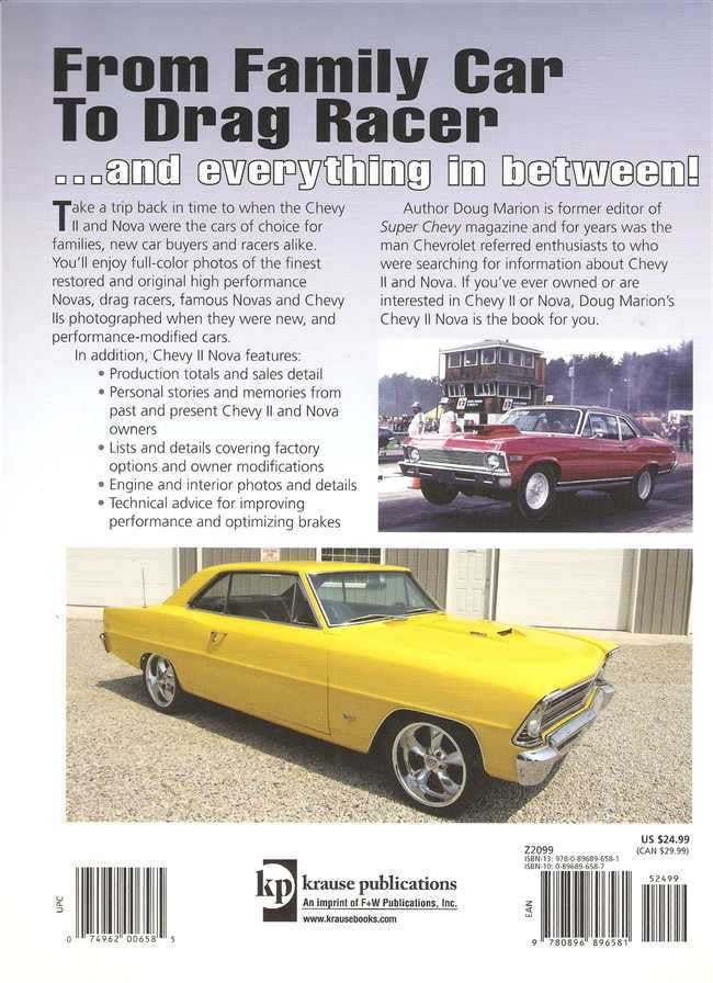 Chevy II Nova: Production Details, History and Performance for Every Model