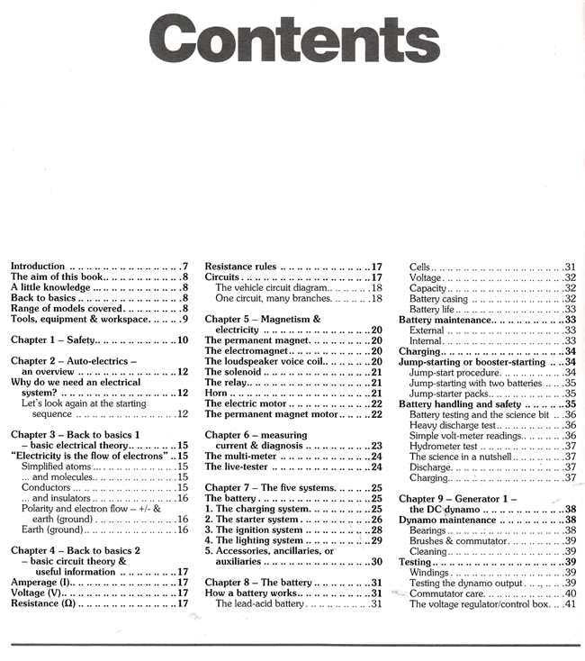 Classic Car Electrics - Enthusiast's Restoration Manual