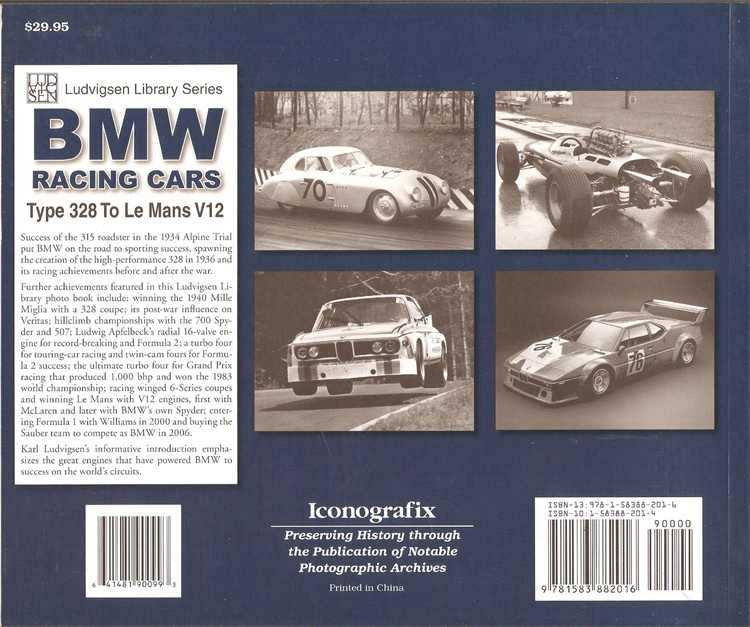 BMW Racing Cars: Type 328 To Le Mans V12
