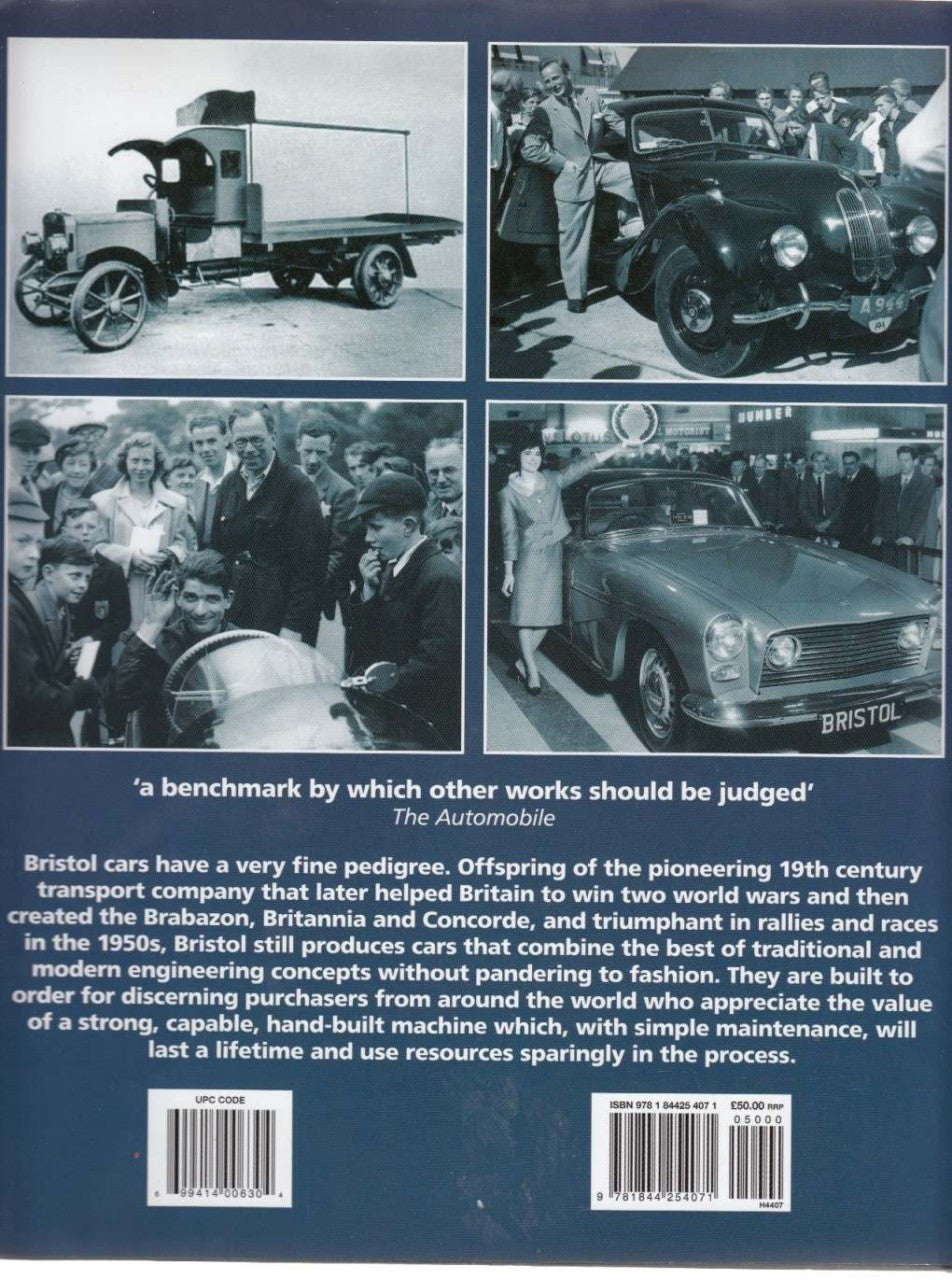 Bristol Cars A Very British Story - back cover