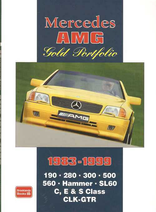 Mercedes AMG Gold Portfolio 1983 - 1999