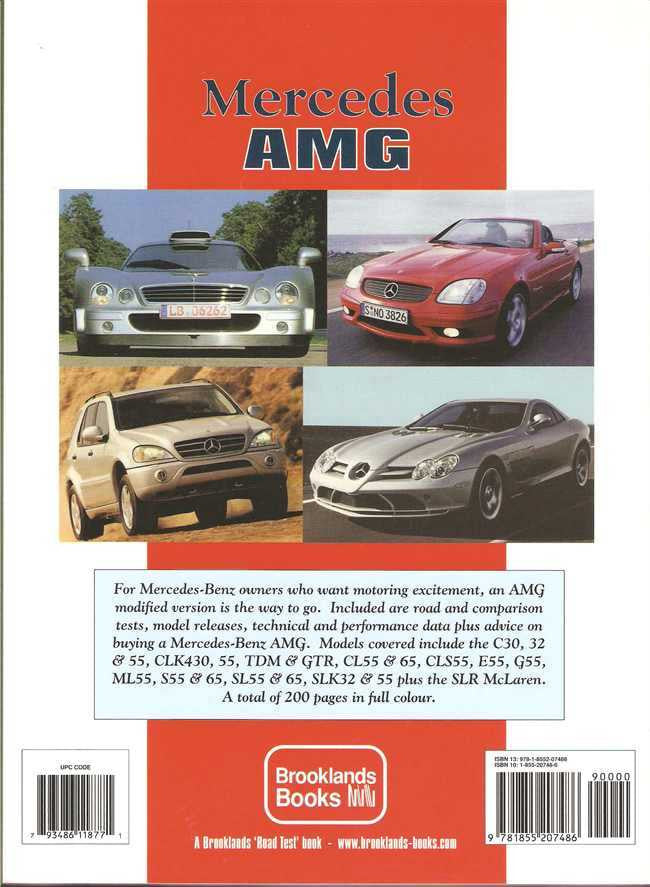 Mercedes AMG Ultimate Portfolio 2000 - 2006