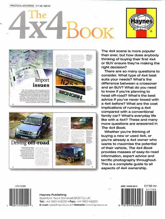The 4x4 Book