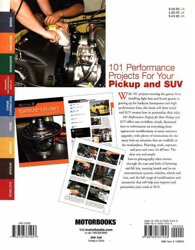 101 Performance Projects for Your Pickup and SUV