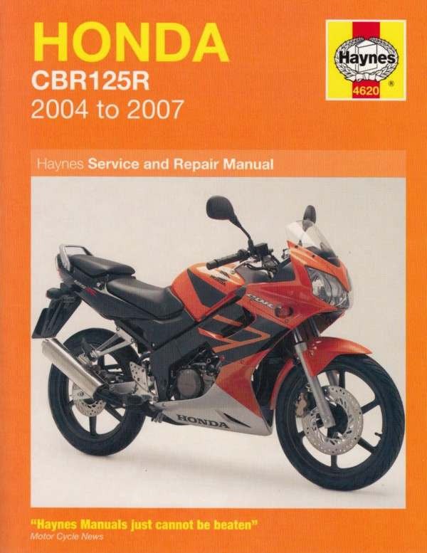 Honda CBR125R 2004 - 2007 Workshop Manual