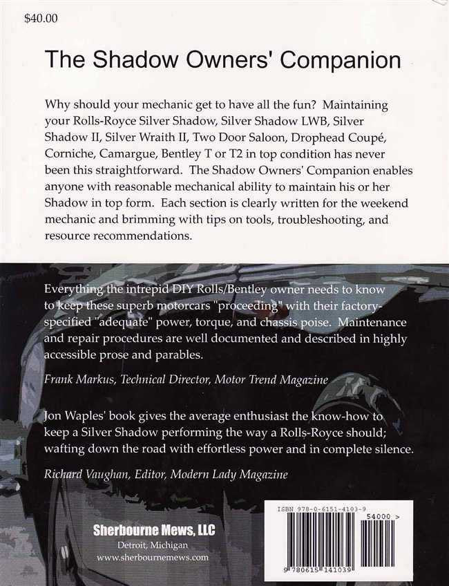 The Shadow Owners' Companion