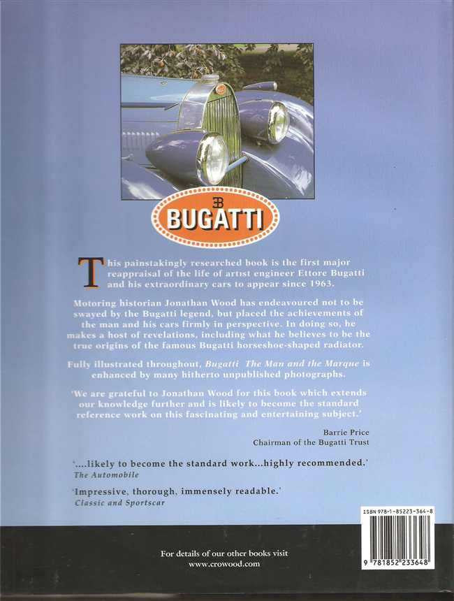 Bugatti: The Man And The Marque