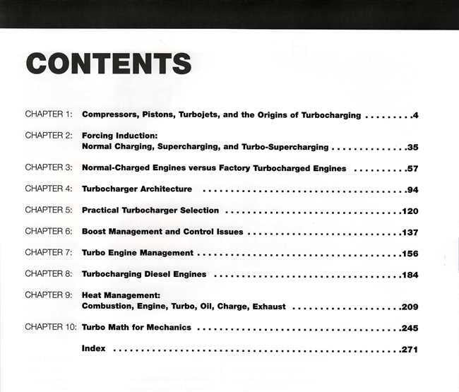 Turbocharging Performance Handbook