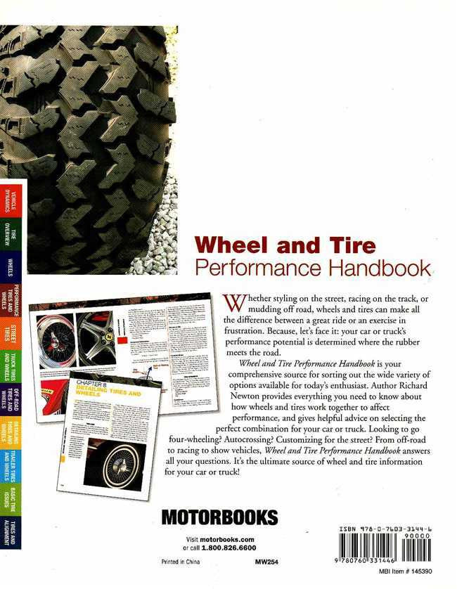 Wheel and Tire Performance Handbook
