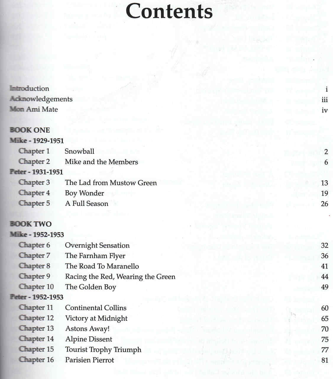 Mon Ami Mate - Reprint - cont