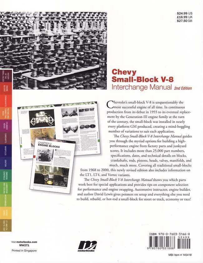 Chevy Small-Block V-8 Interchange Manual (2nd Edition)