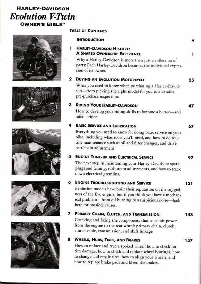 Harley-Davidson Evolution V-Twin Owner's Bible