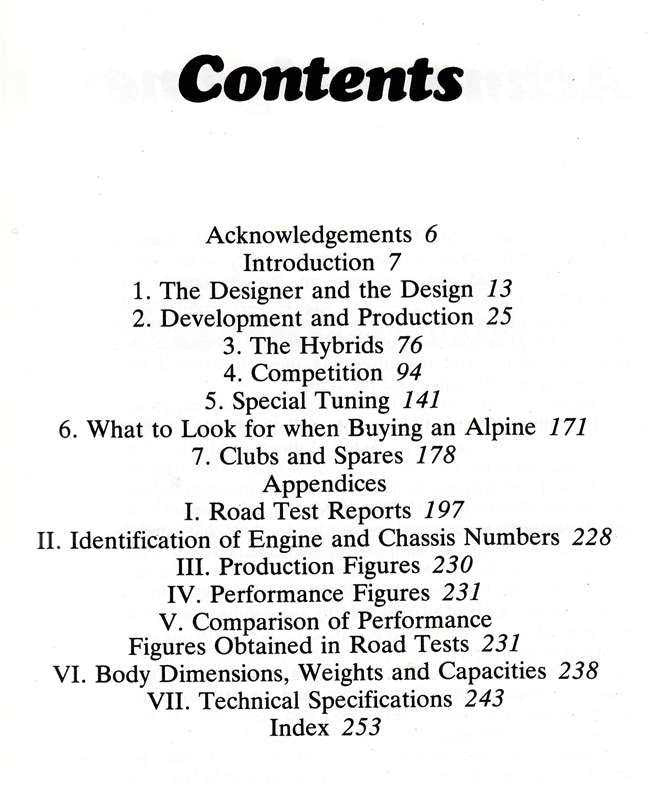 Alpine The Classic Sunbeam