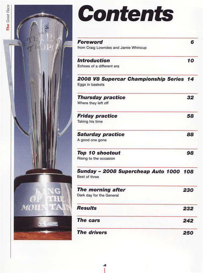 The Great Race 2008 Annual (No. 28): 2008 Super Cheap Auto 1000