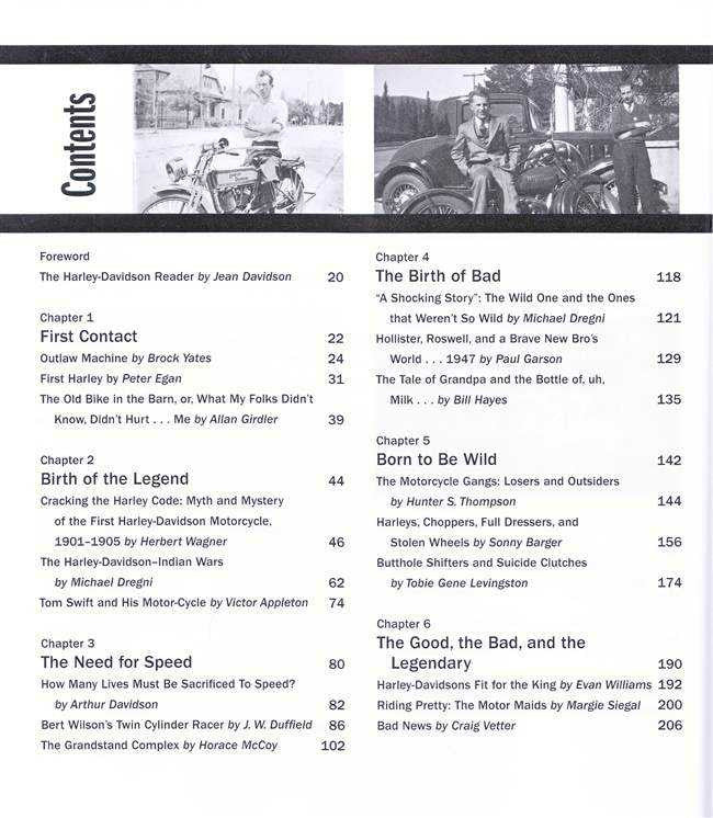 The Harley-Davidson Reader