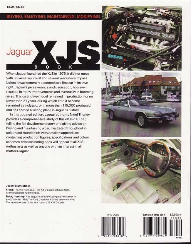 Jaguar XJS Book