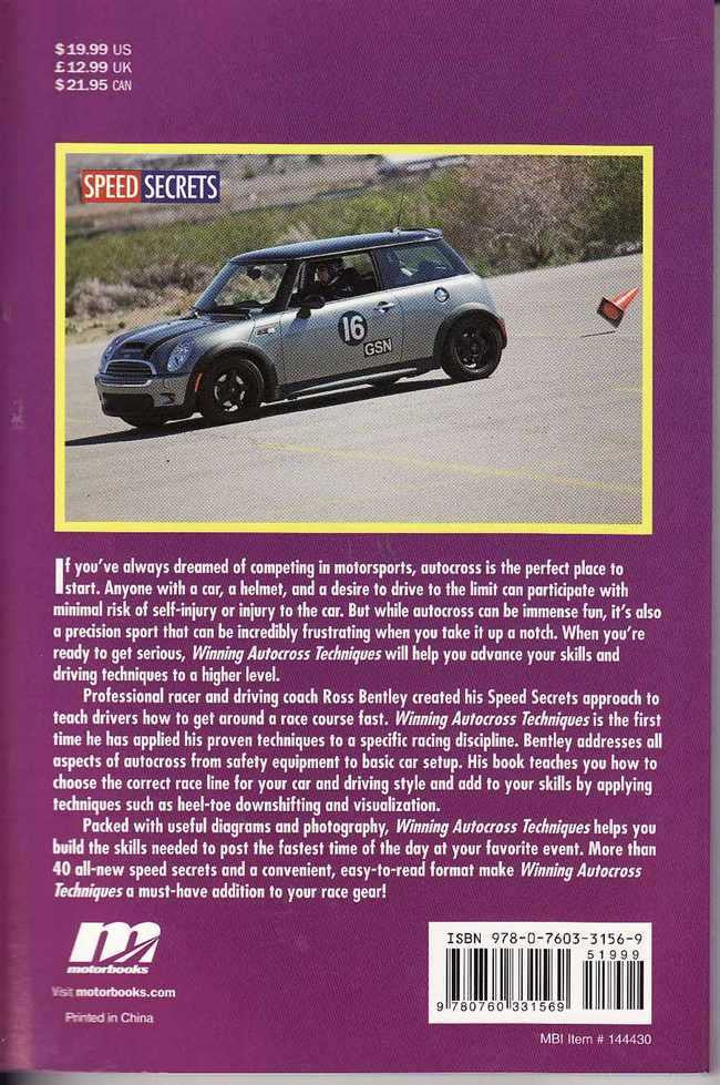 Speed Secrets 7 - Winning Autocross Techniques