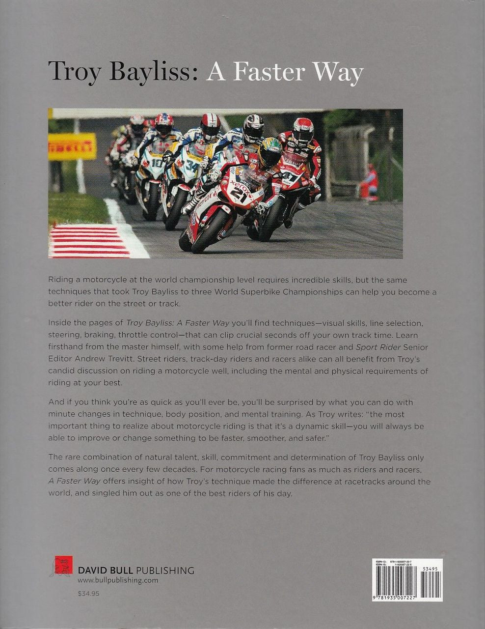 Troy Bayliss A Faster Way Back Cover