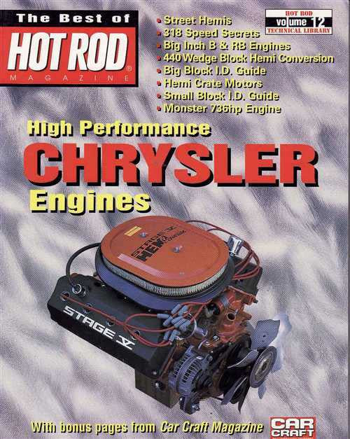 High Performance Chrysler Engines