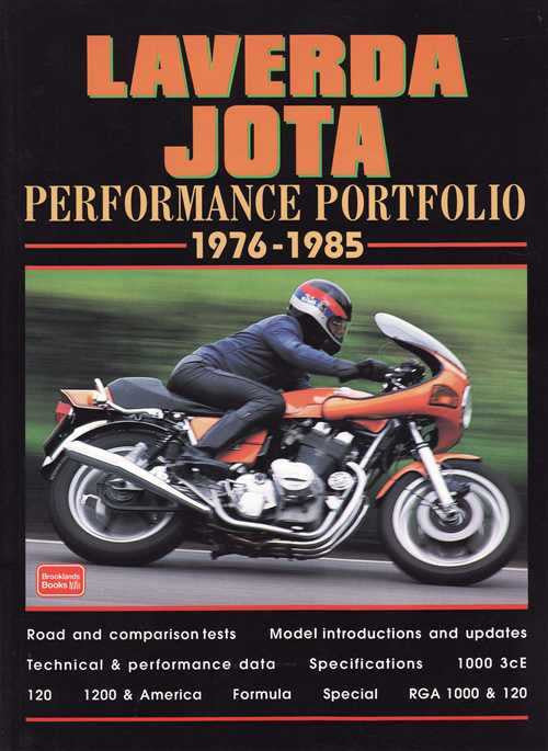 Laverda Jota Performance Portfolio 1976 - 1985