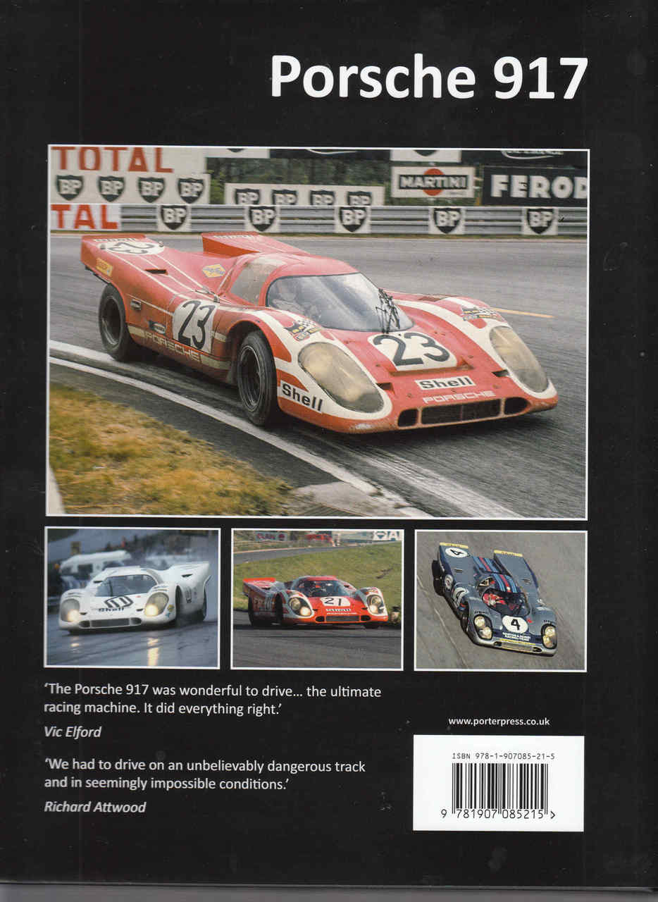 Porsche 917: The Autobiography of 917-023 - back