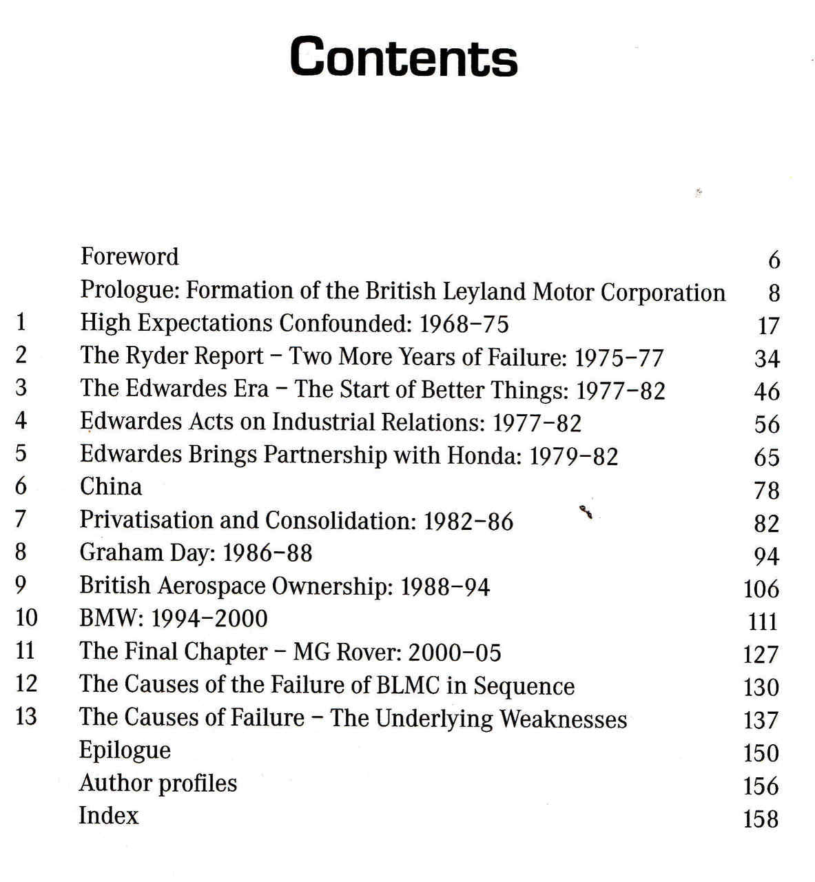 British Leyland Motoring Corporation 1968 - 2005 The Story From Inside - cont