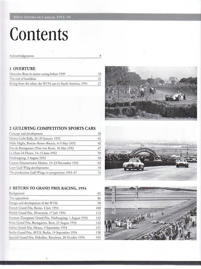 Silver Arrows in Camera 1951 - 1955