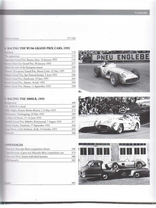Silver Arrows in Camera 1951 - 1955