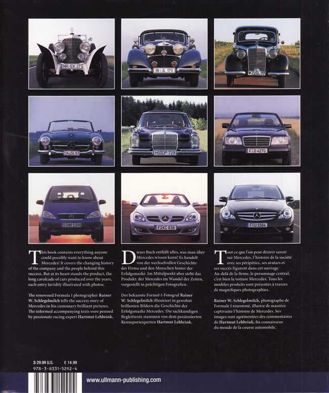 Mercedes (English, French &amp; German Text)