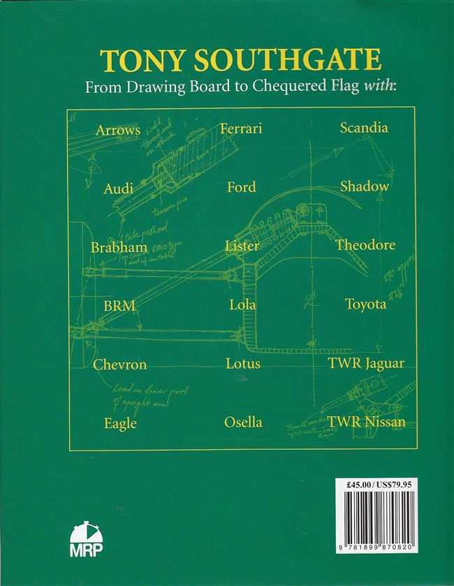 Tony Southgate: From Drawing Board to Chequered Flag