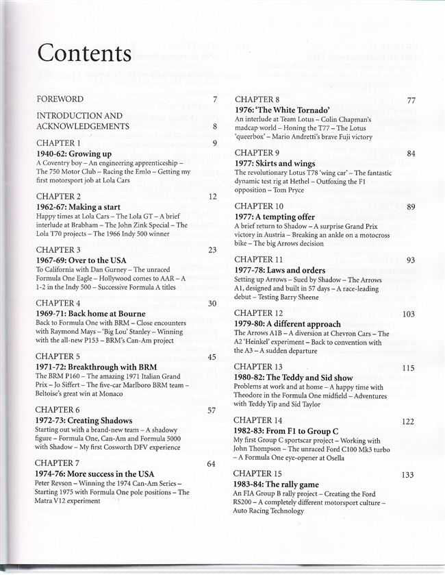 Tony Southgate: From Drawing Board to Chequered Flag