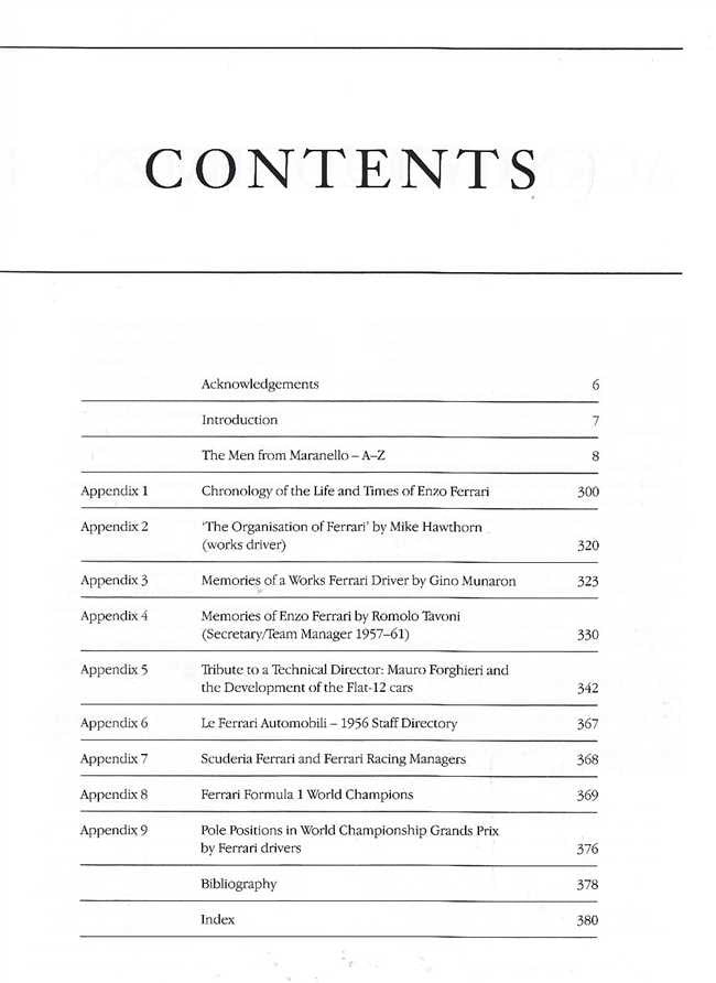 Book contents page titled Contents with section list