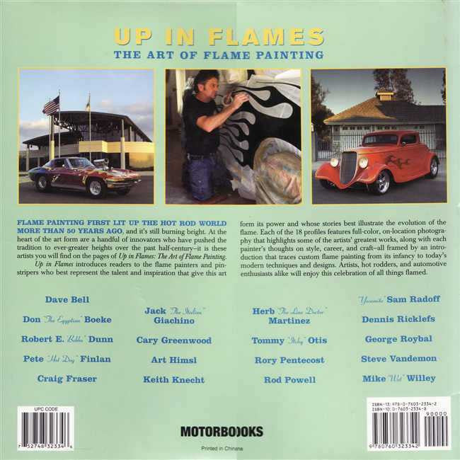 Up In Flames - The Art Of Flame Painting