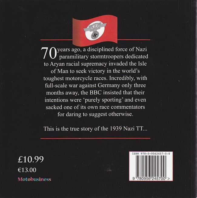 The Nazi TT: Hitler's 1939 Propaganda Victory On The Isle of Man