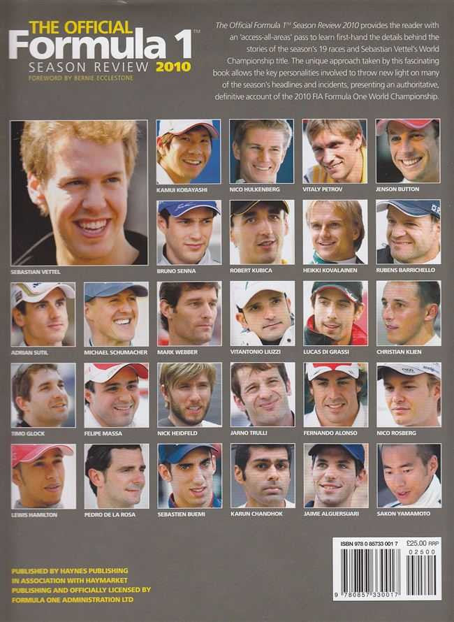 The Official Formula 1 Season Review 2010