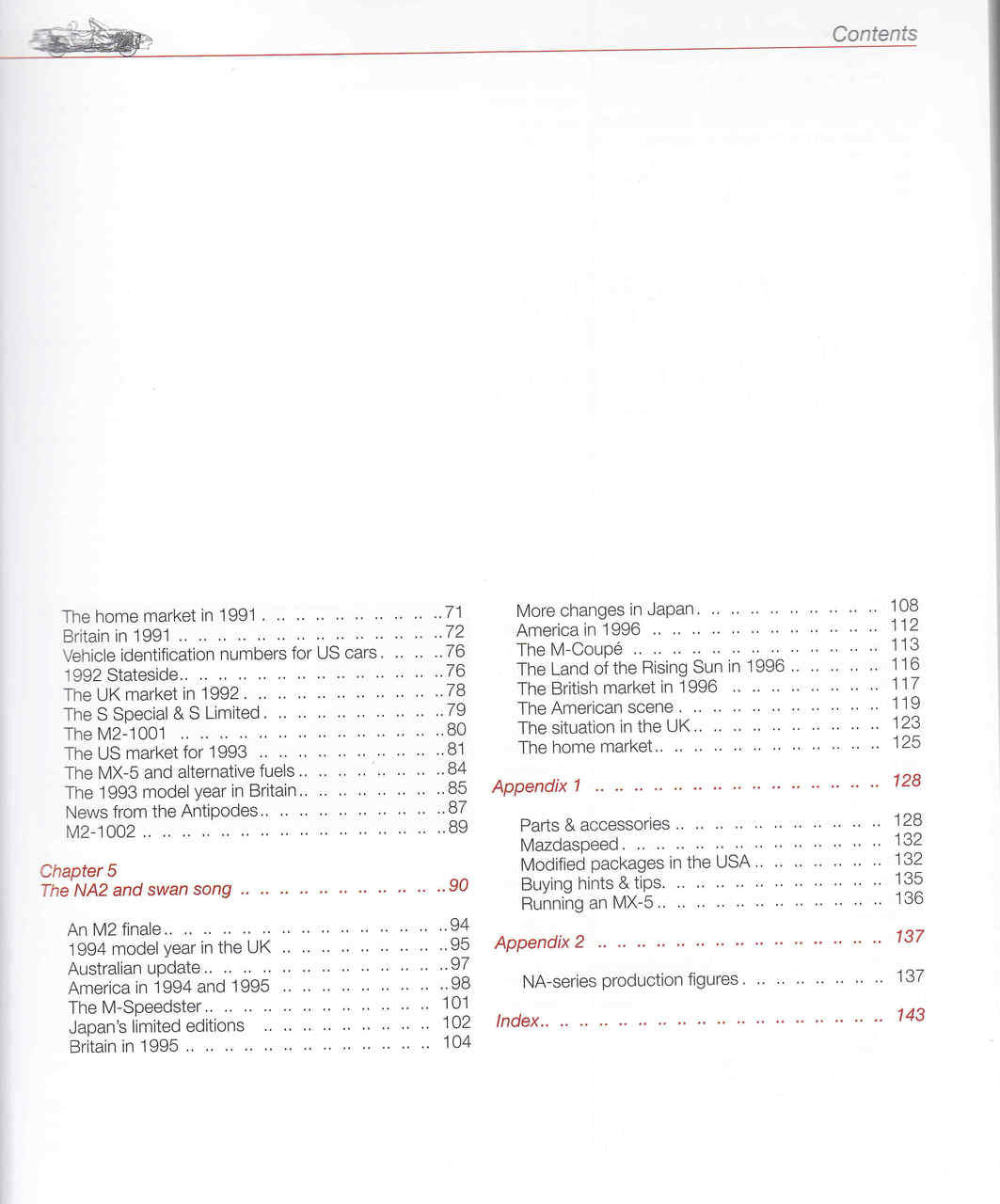 The Book of the Mazda MX-5 Miata The 'Mk1' NA-series 1988 to 1997 - cont2