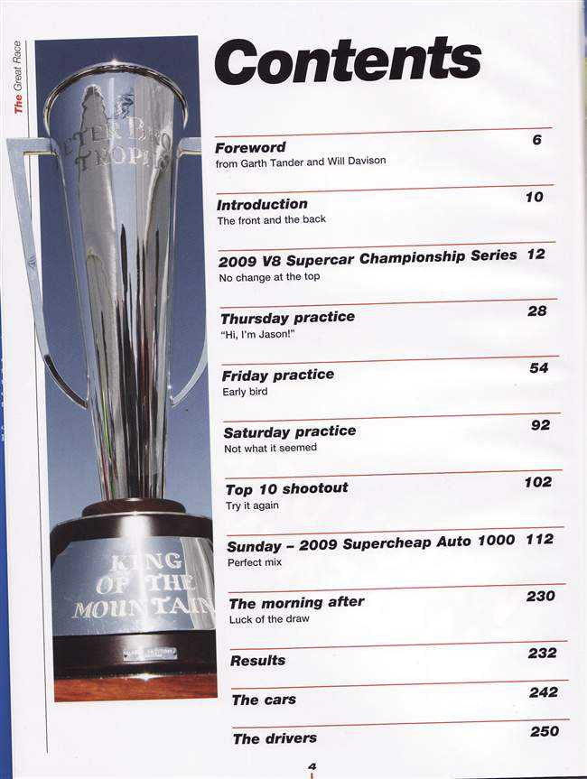 The Great Race 2009 Annual (No. 29): 2009 Super Cheap Auto 1000
