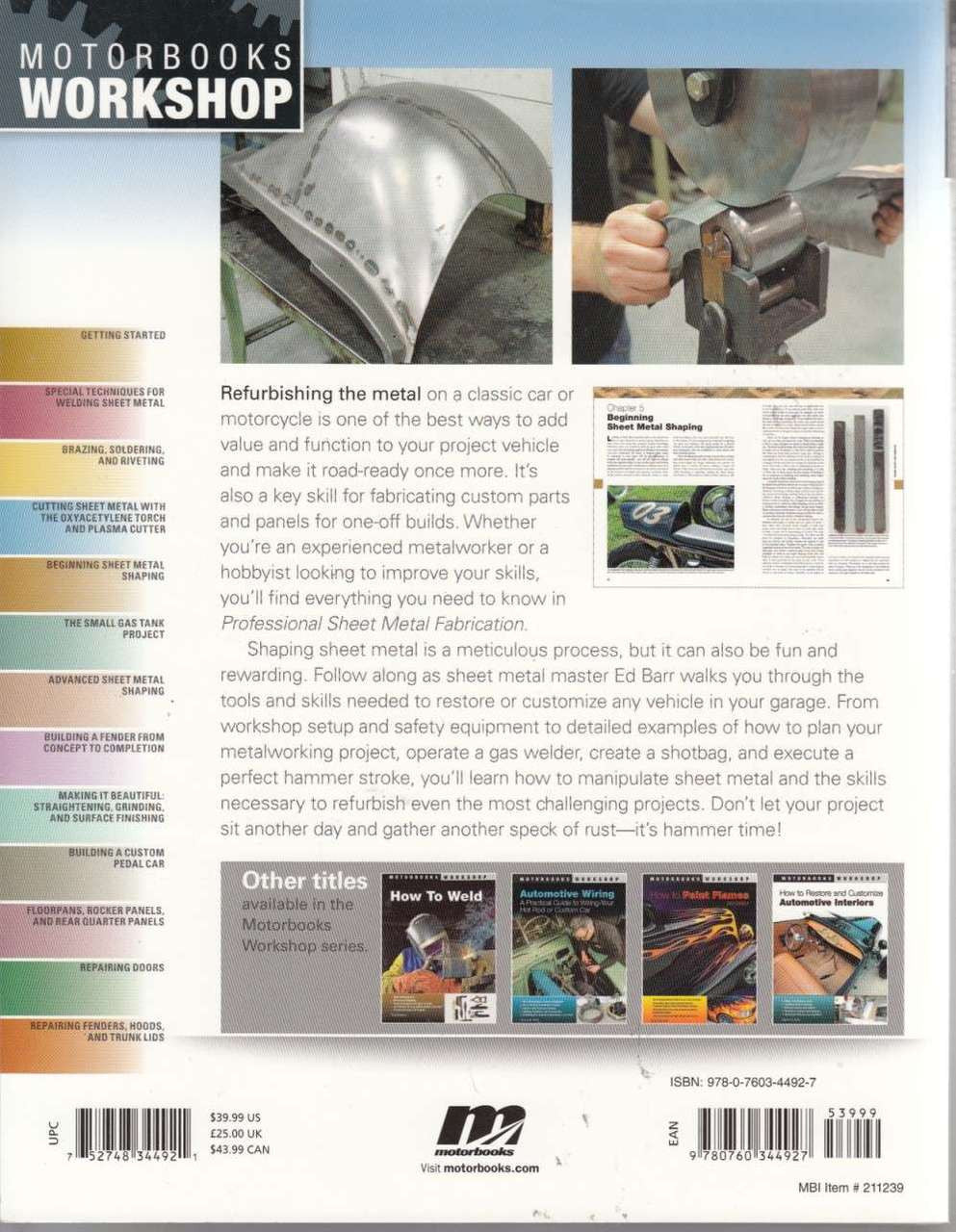 Professional Sheet Metal Fabrication Back Cover