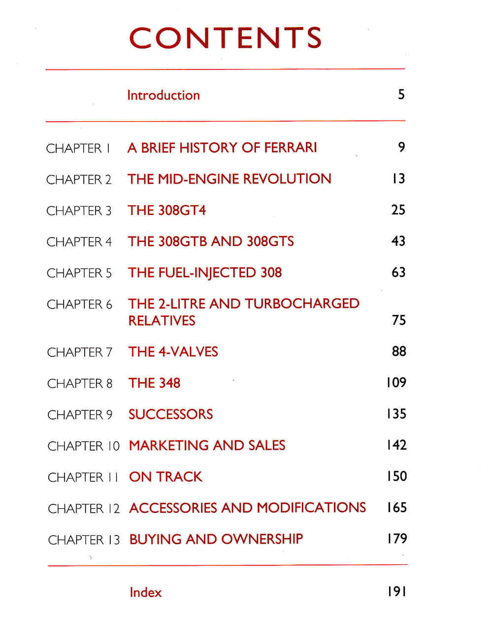 Ferrari 308, 328 and 348: The Complete Story  - cont