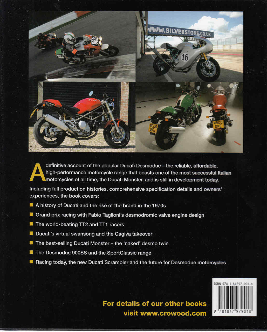 Ducati Desmodue:The Complete Story From Pantah to Scrambler - back