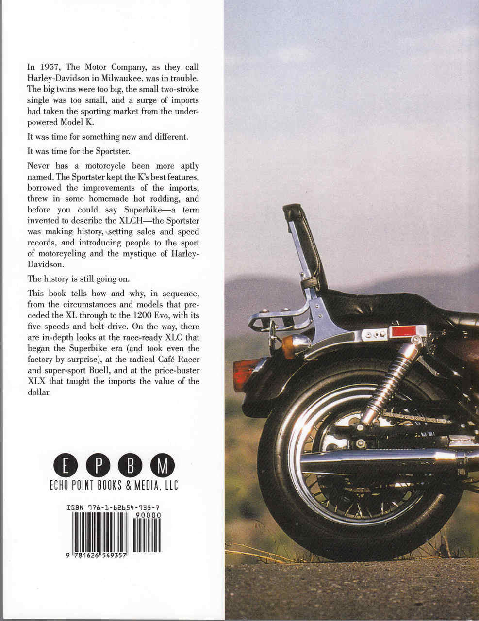 Harley-Davidson Sportster Allan Girdler & Ron Hussey - back