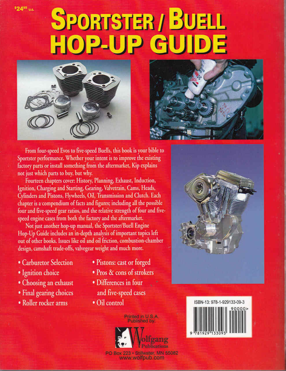 Harley-Davidson Sportster / Buell Engine Hop-Up Guide  - back