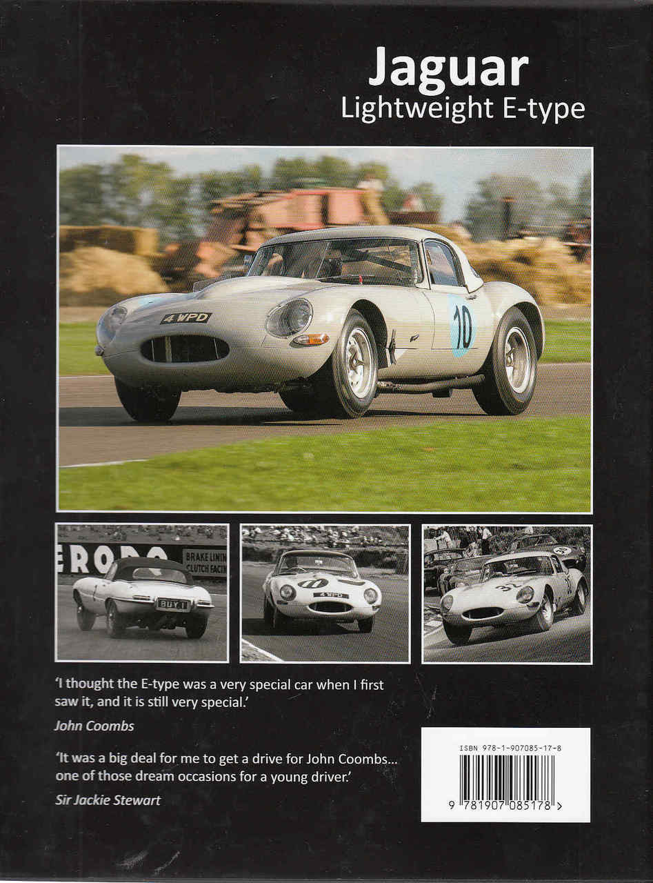 Jaguar Lightweight E-Type The Autobiography of 4 WPD Back Cover