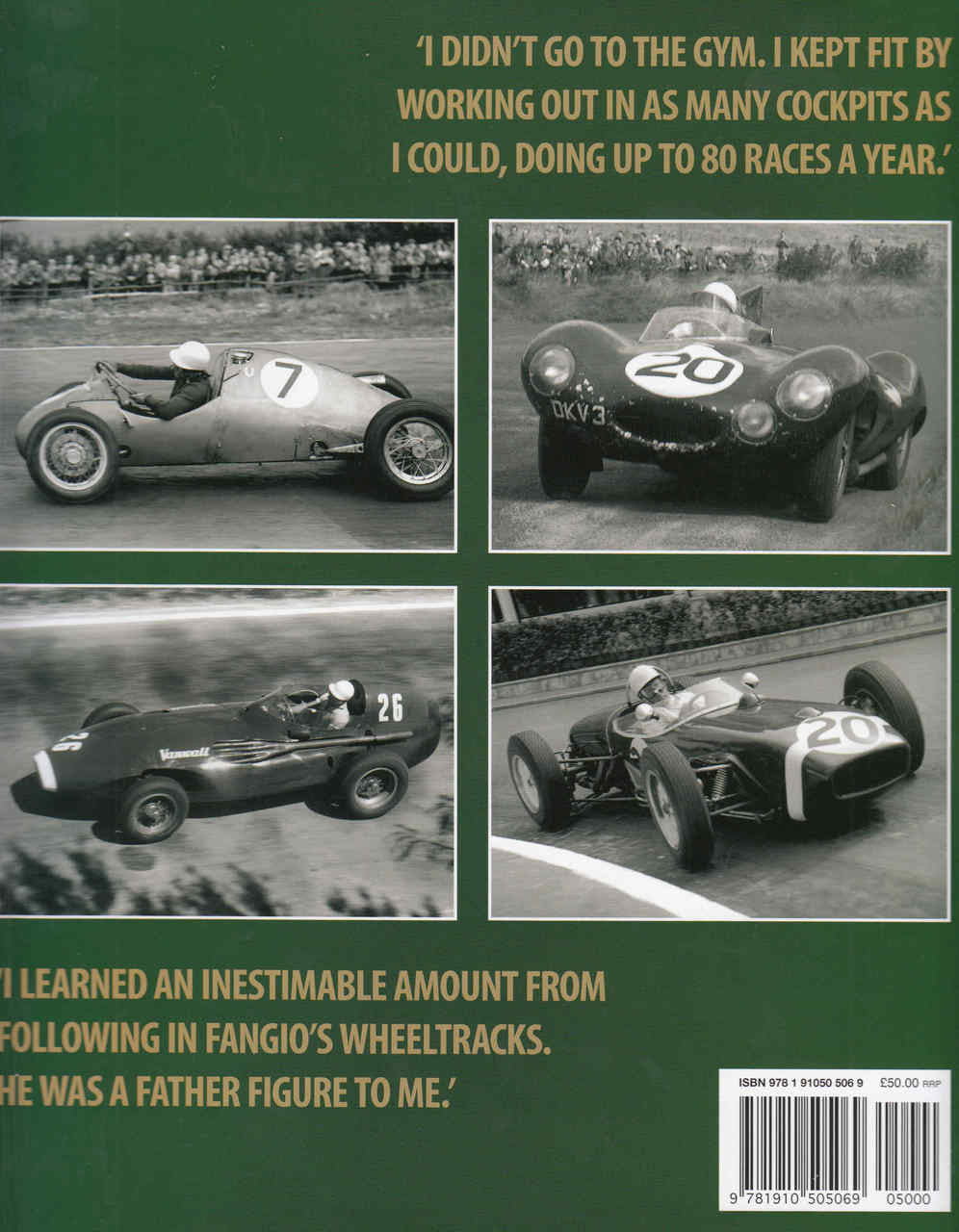 Stirling Moss: My Racing Life  - back