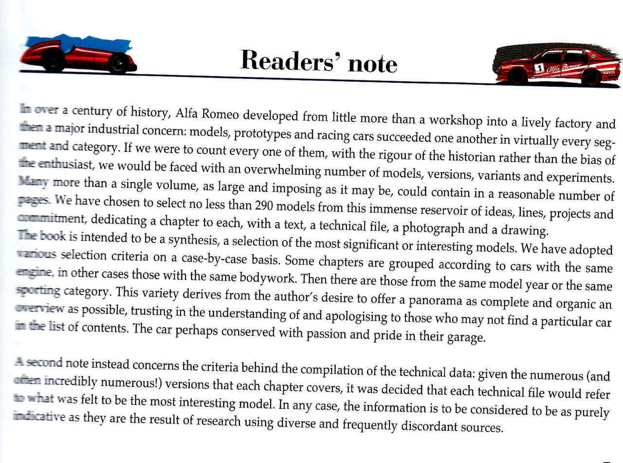 Alfa Romeo: All The Cars - cont